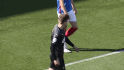 Stick Tongue Out Lee Evans In Field GIF