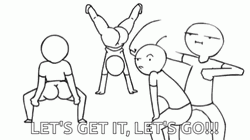 Stick Twerking Lets Get It GIF
