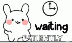 Sticker Anxiously Waiting Patiently GIF