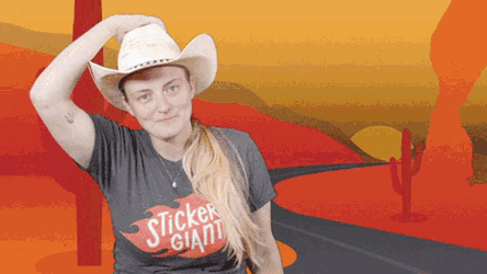 Stickergiant Howdy GIF