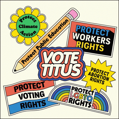 Stickers Including Vote Vitus GIF