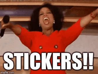 Stickers Oprah Winfrey GIF