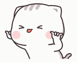 Sticking Tongue Out Cute Cat Chan GIF