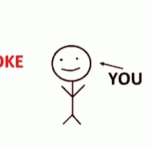 Stickman Joke Pass Over Your Head GIF