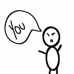Stickman Reminding You Are Awesome  GIF