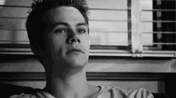 Stiles Stilinski Pointing And Winking GIF