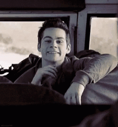 Stiles Stilinski Suddenly Grinning GIF