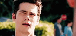 Stiles Stilinski Wondering GIF