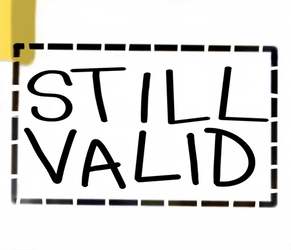 Still Valid Card With Running Frame GIF