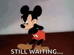 Still Waiting Mickey Mouse