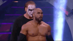 Sting Mascot Grappling GIF