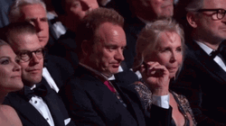 Sting's Emotional Reaction GIF