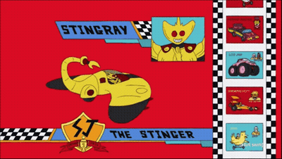 Stingray And Stinger Cartoon Characters GIF