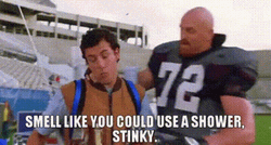 Stinky Adam Lambert Getting Bullied GIF