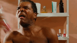 Stinky John Witherspoon Spraying Deodorant GIF