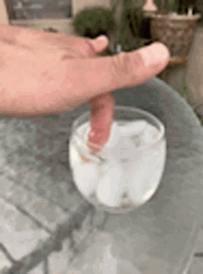 Stir Ice On Cup GIF