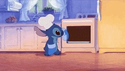 Stitch Baking GIF