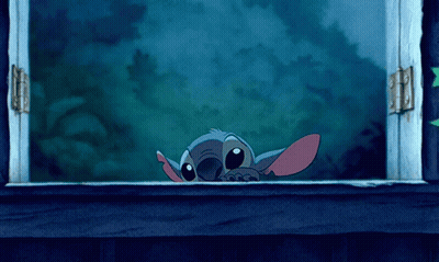 Stitch Close Up Funny Face GIF