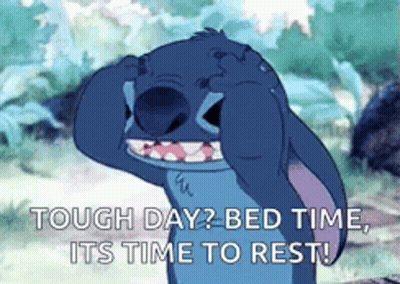 Stitch Covering Eyes With Hands GIF