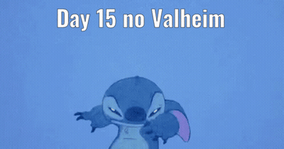 Stitch Day 15 No Valheim GIF
