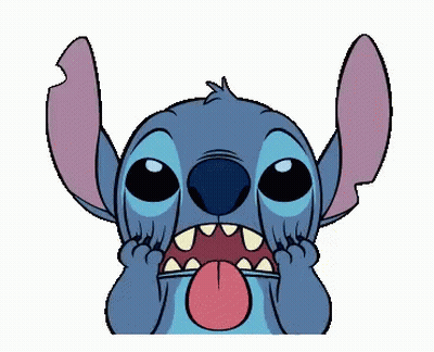 Stitch From Disney 'S Lilo And Stitch Is Making A Peace Sign GIF