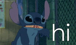 Stitch Love For Good Friend GIF