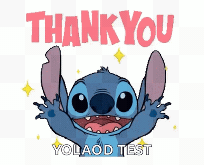 Stitch Saying Thank You Yolaod Test GIF