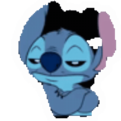 Stitch Shake Hand No Sticker GIF