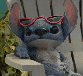 Stitch Sunglasses GIF