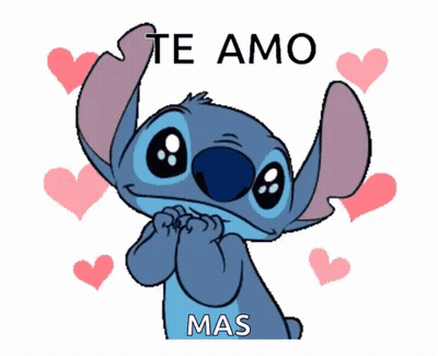 Stitch Te Amo Mas GIF