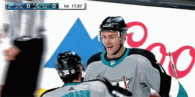 STL Vs SJ Hockey Score 0-0 GIF