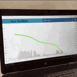 Stock Market Graph Up Funny Screen GIF