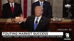 Stock Market Success Donald Trump GIF