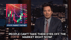  Stocks Can't Take Eyes Off Market Jimmy Fallon GIF