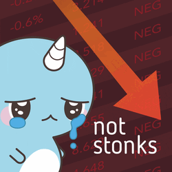 Stocks Going Down Naru Then Narwhal  GIF