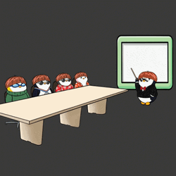 Stocks Going Up Pudgy Penguins Meeting GIF