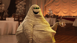Stomach Growling Hotel Transylvania Murray The Mummy GIF