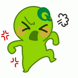 Stomping Super Mad Turning Green GIF