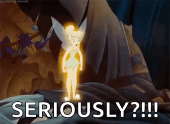 Stomping Tinker Bell Seriously GIF