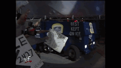 Stone Cold Beating A Guy GIF