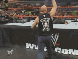 Stone Cold Beer Crowd Cheering GIF