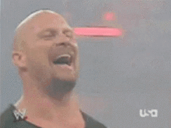 Stone Cold Fake Laugh GIF