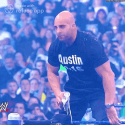 Stone Cold Lifting Beer Up GIF