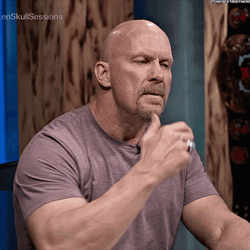 Stone Cold Steve Austin Thinking GIF