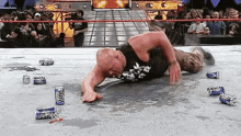 Stone Cold Swimming In Beers GIF