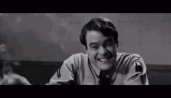 Stoned Bill Hader Waving Hands GIF