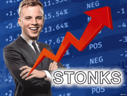 Stonks Chief Pat In Suit GIF