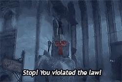 Stop Breaking The Law Elder Scrolls Oblivion GIF