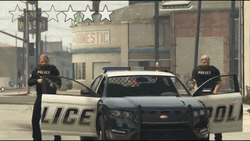 Stop Breaking The Law Police Offocer Dancing GTA GIF