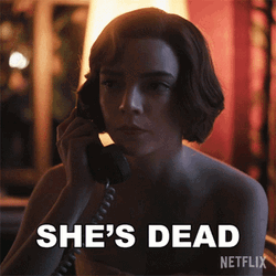 Stop He's Already Dead Anya Taylor-Joy GIF